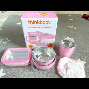 Brand New Thinkbaby feeding set